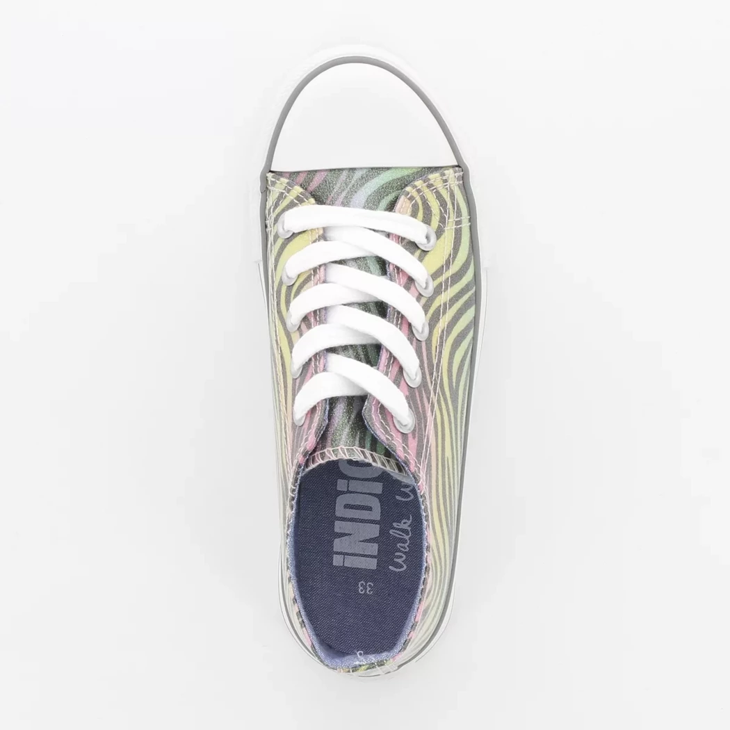 Image (6) de la chaussures Idana - Baskets Multicolore en Cuir synthétique