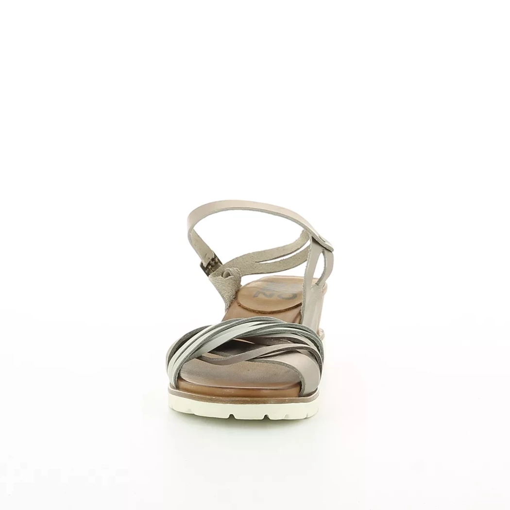 Image (5) de la chaussures Bueno - Sandales et Nu-Pieds Taupe en Cuir