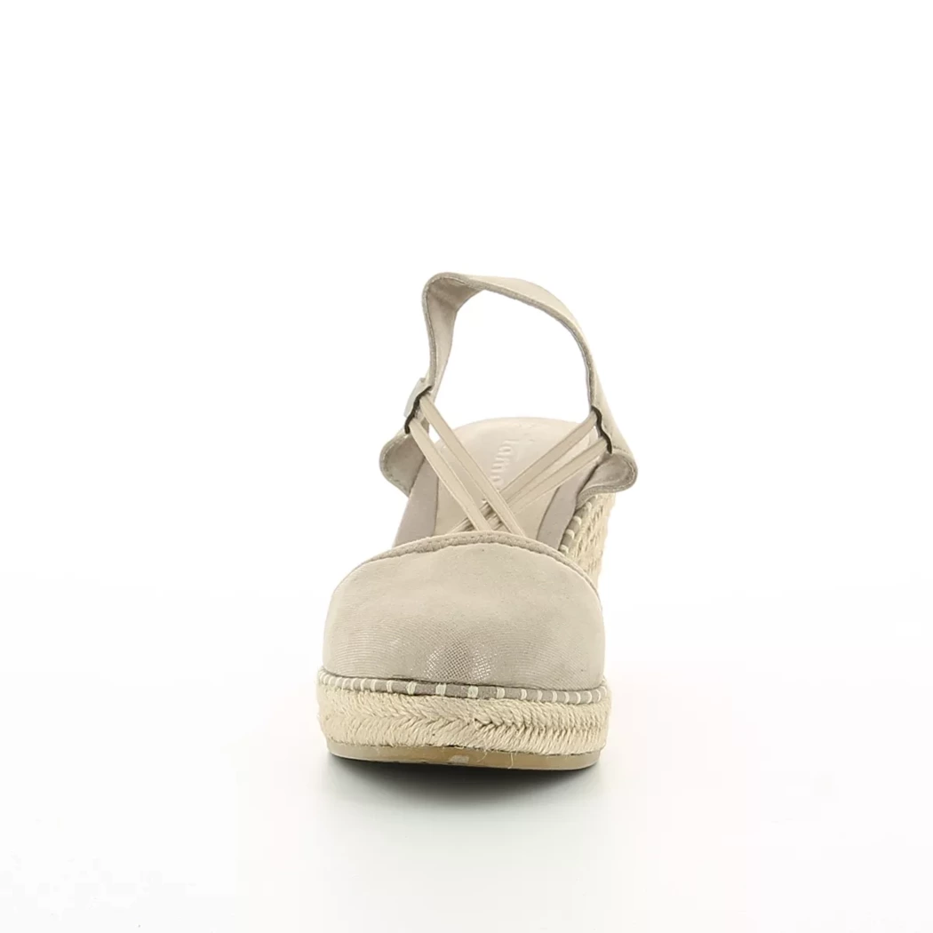 Image (5) de la chaussures Tamaris - Escarpins Taupe en Cuir synthétique