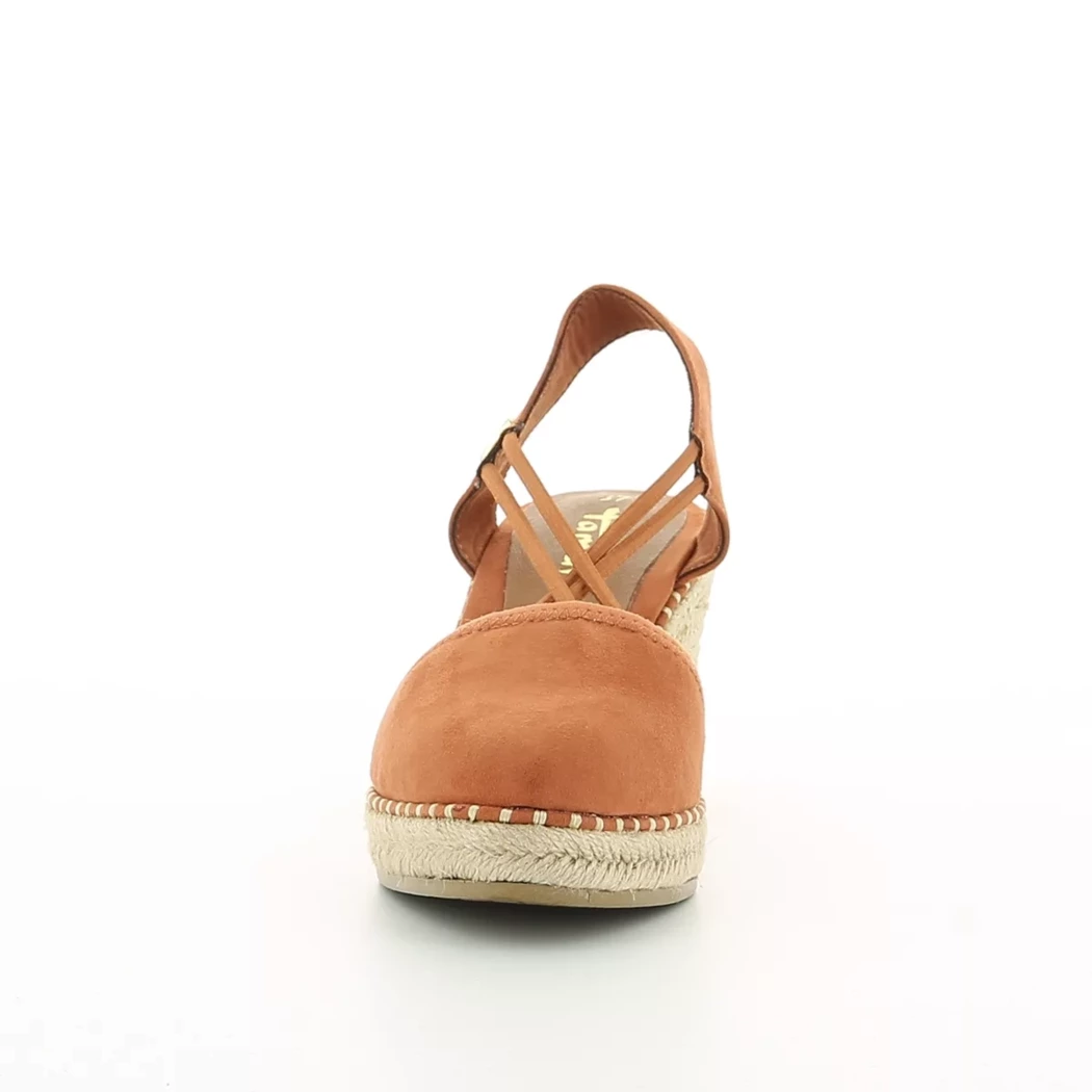 Image (5) de la chaussures Tamaris - Escarpins Orange en Cuir synthétique