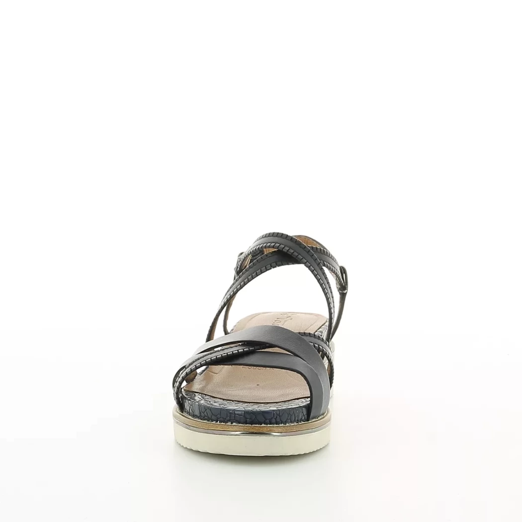 Image (5) de la chaussures Tamaris - Sandales et Nu-Pieds Bleu en Cuir