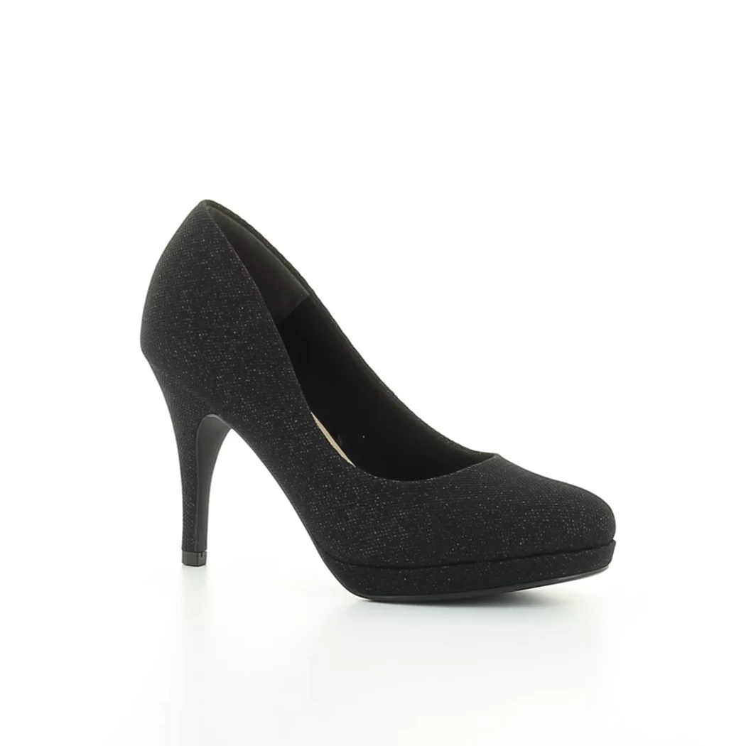 Image (1) de la chaussures Tamaris - Escarpins Noir en Textile