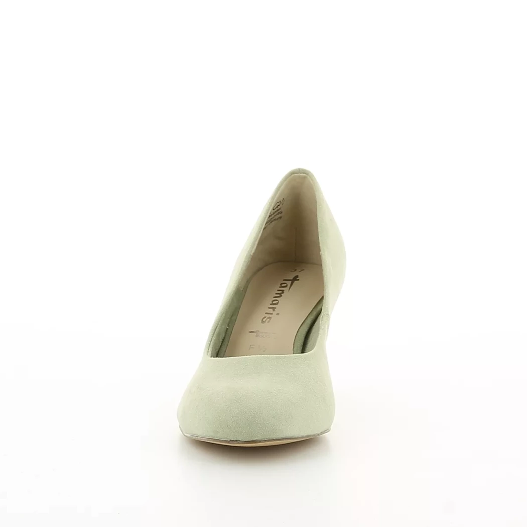 Image (5) de la chaussures Tamaris - Escarpins Vert en Cuir synthétique