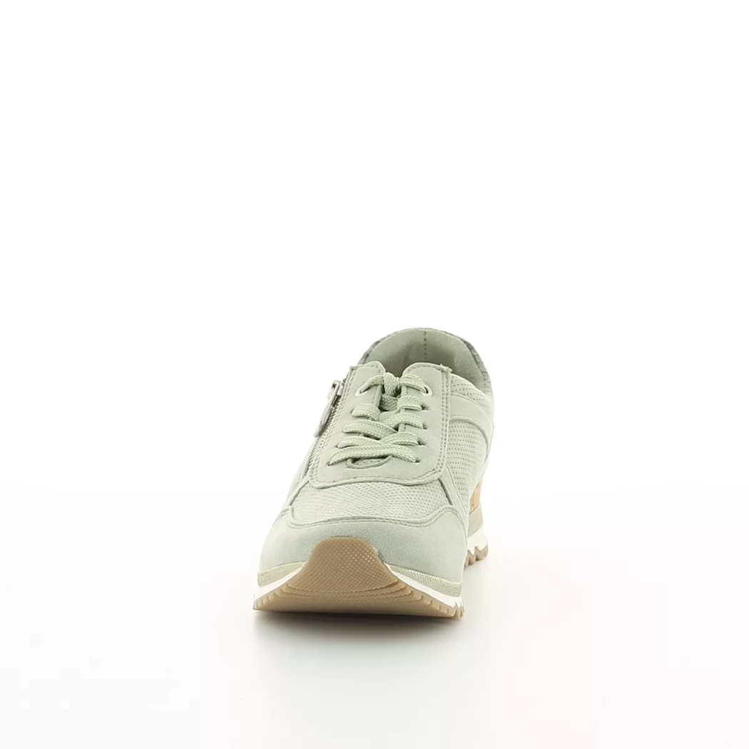 Image (5) de la chaussures Marco Tozzi - Baskets Vert en Cuir synthétique