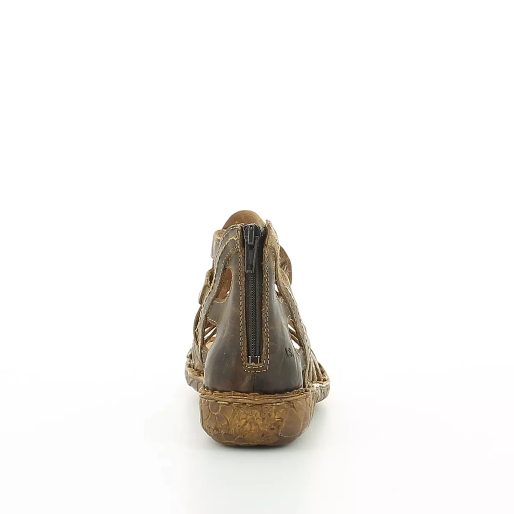 Image (3) de la chaussures Josef Seibel - Sandales et Nu-Pieds Cuir naturel / Cognac en Cuir