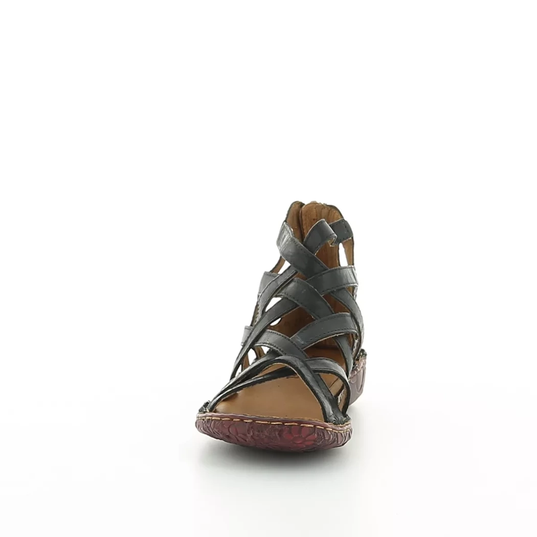 Image (5) de la chaussures Josef Seibel - Sandales et Nu-Pieds Noir en Cuir
