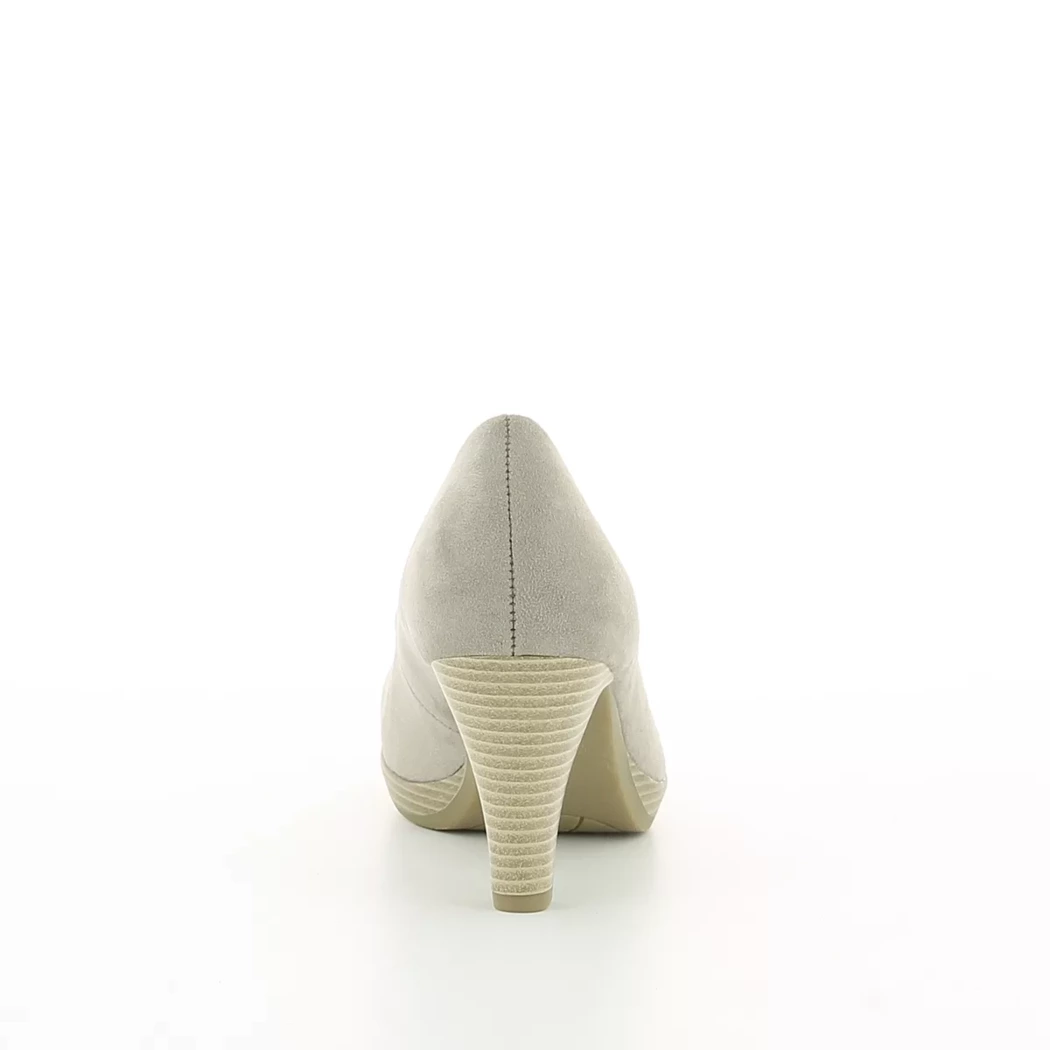 Image (3) de la chaussures Marco Tozzi - Escarpins Taupe en Cuir synthétique