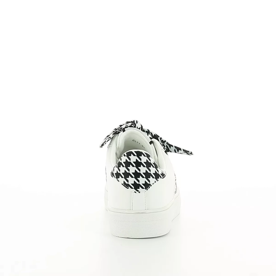 Image (3) de la chaussures CL11 - Baskets Blanc en Cuir synthétique