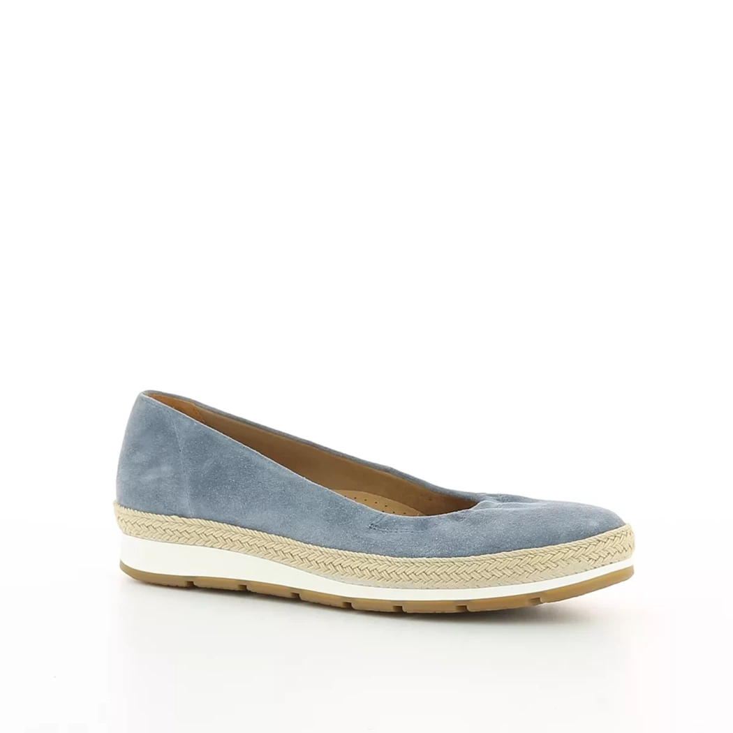Image (1) de la chaussures Gabor - Escarpins Bleu en Cuir nubuck