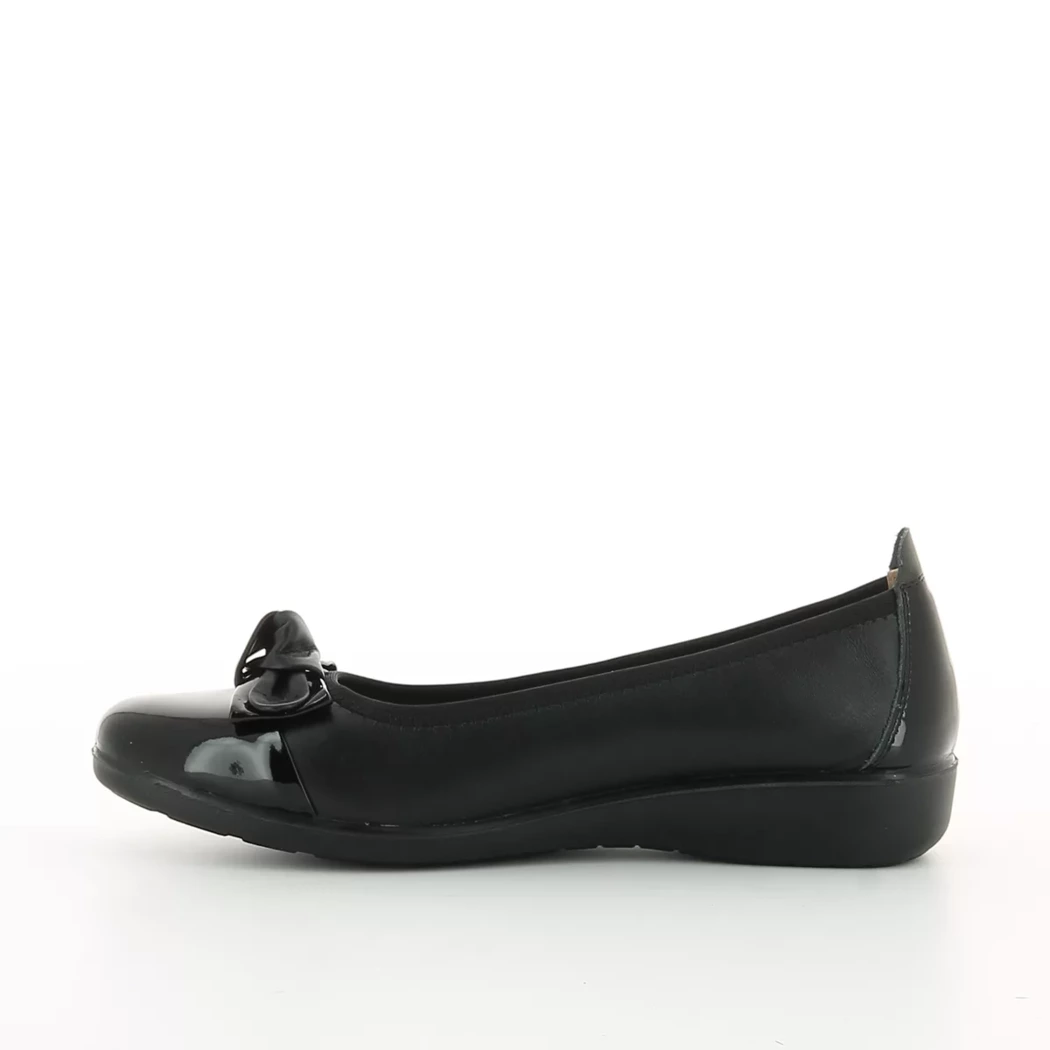 Image (4) de la chaussures Inea - Ballerines Noir en Cuir vernis