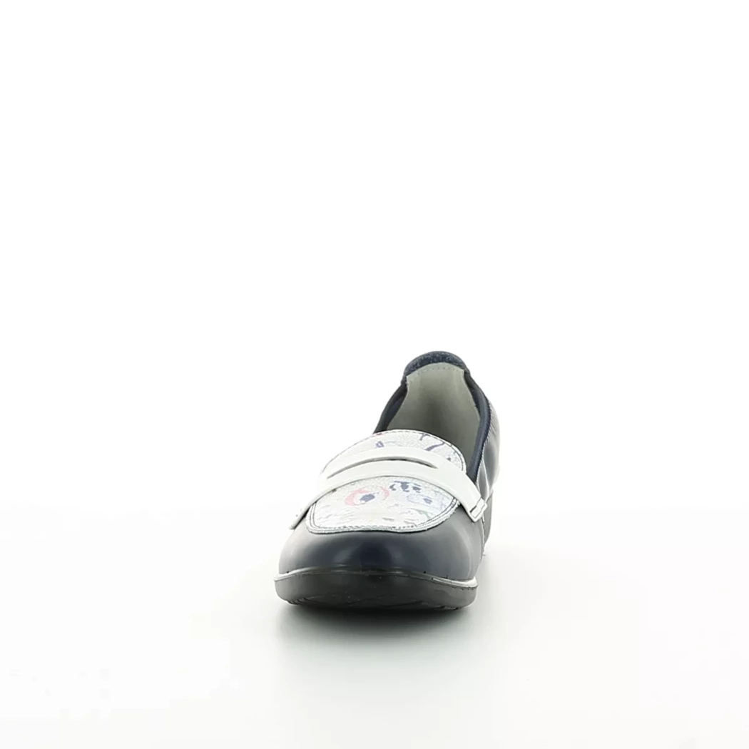 Image (5) de la chaussures Inea - Mocassins Bleu en Cuir