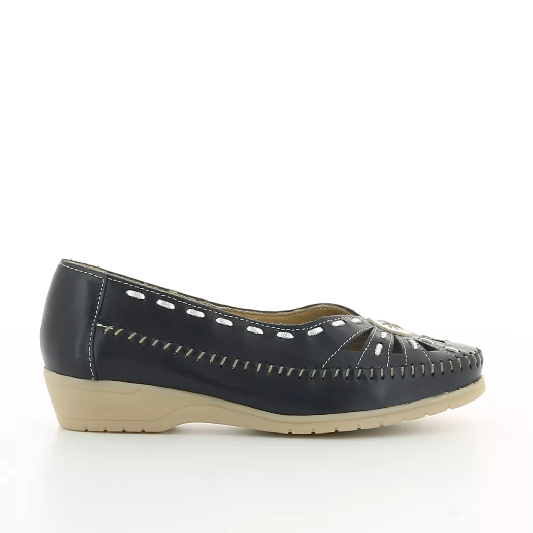 Image (2) de la chaussures Inea - Escarpins Bleu en Cuir