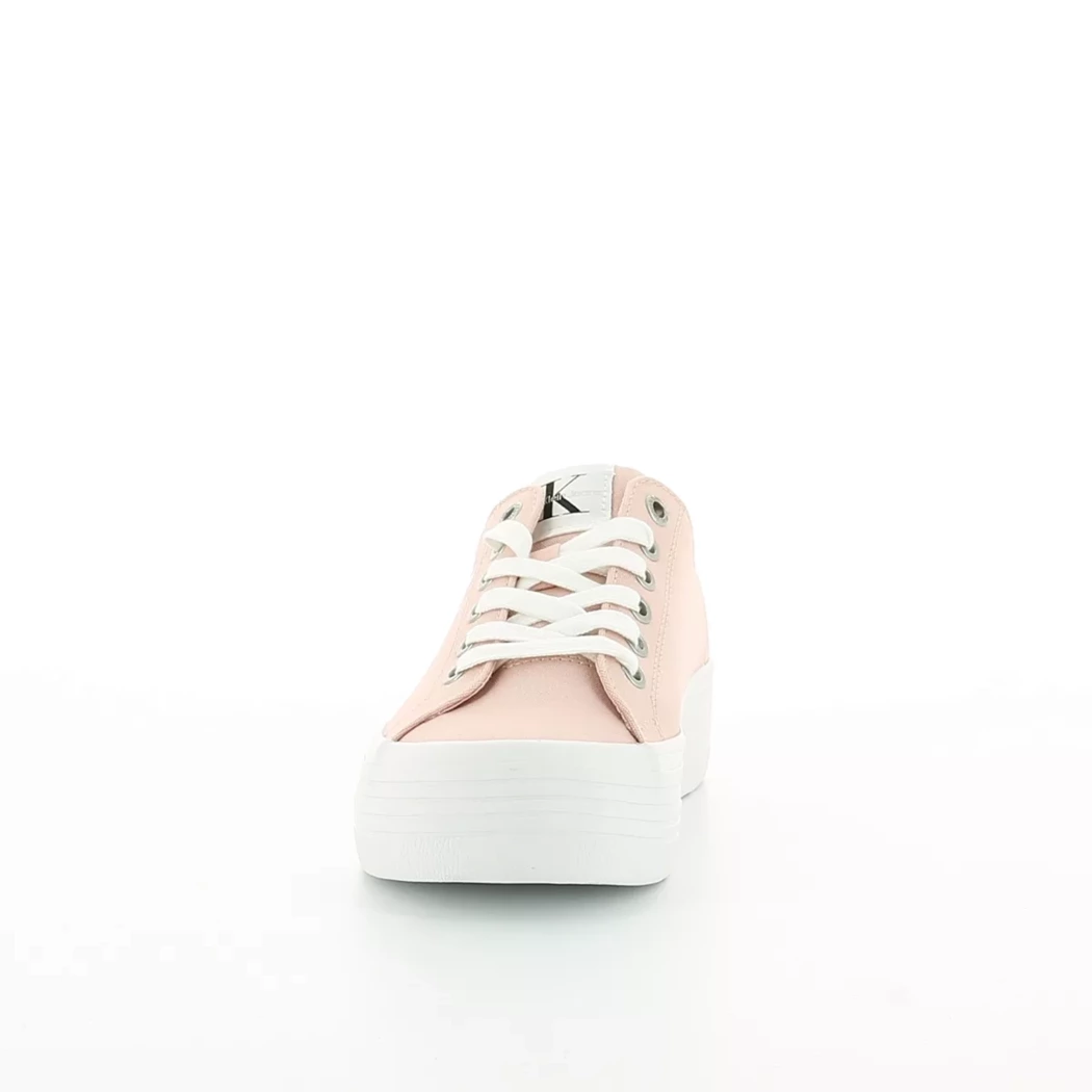 Image (5) de la chaussures Calvin Klein - Baskets Rose en Textile