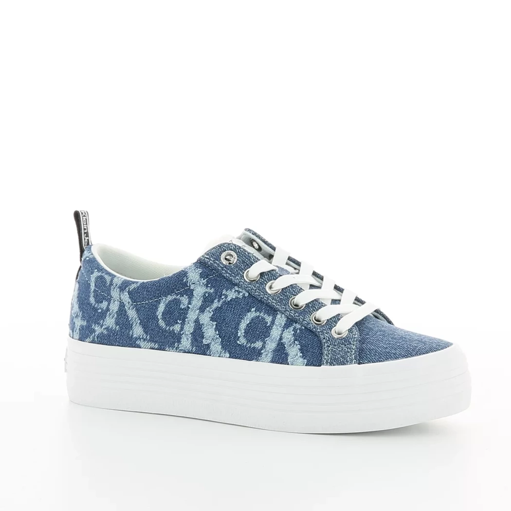 Image (1) de la chaussures Calvin Klein - Baskets Bleu en Textile