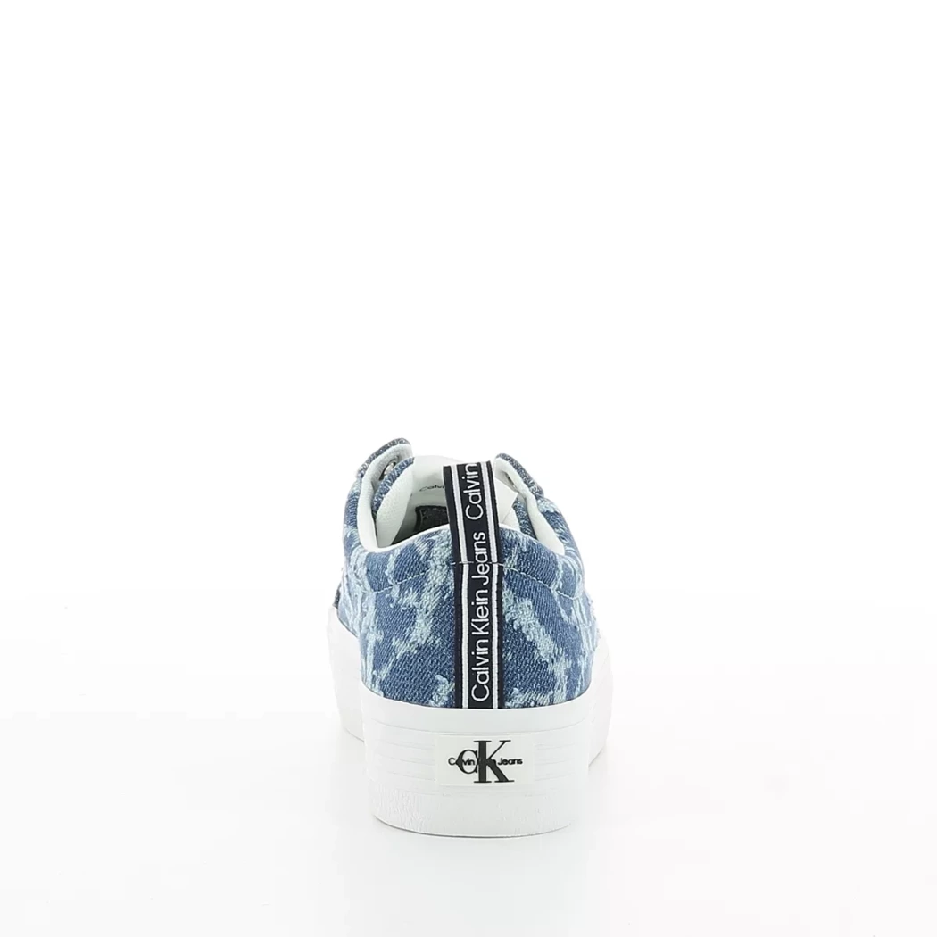 Image (3) de la chaussures Calvin Klein - Baskets Bleu en Textile