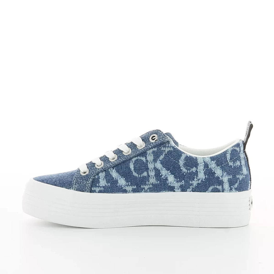 Image (4) de la chaussures Calvin Klein - Baskets Bleu en Textile
