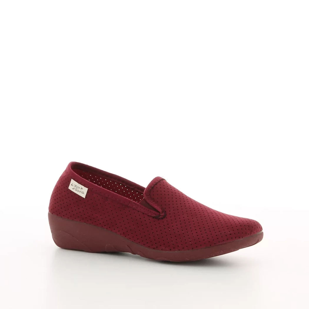 Image (1) de la chaussures La Maison de l'Espadrille - Pantoufles et Chaussons Bordeaux en Textile
