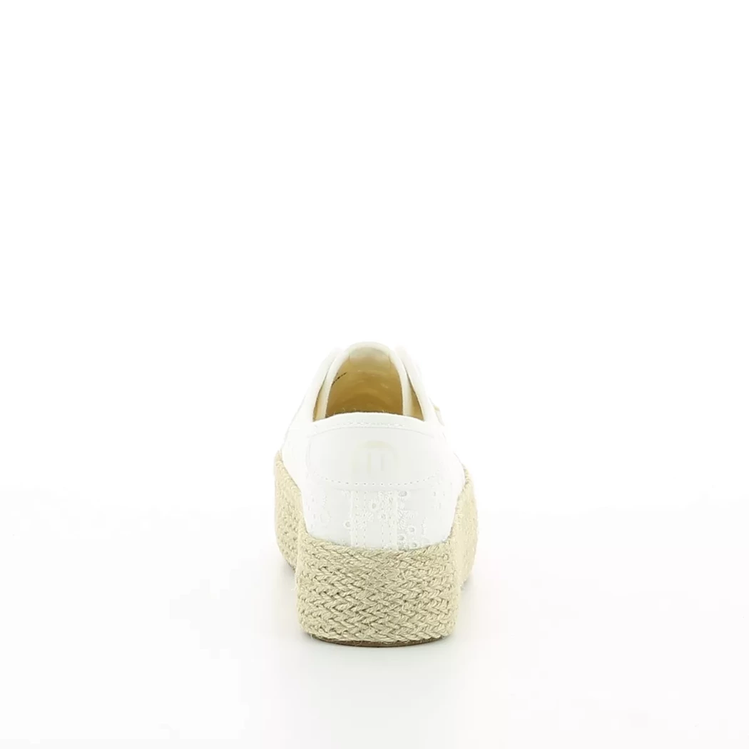 Image (3) de la chaussures mtng - Chaussures à lacets Blanc en Textile