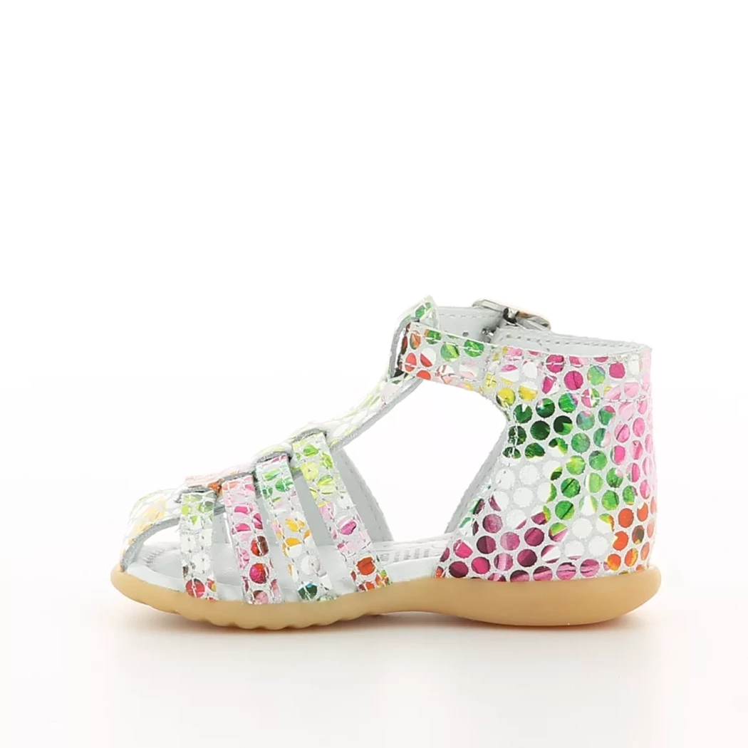 Image (4) de la chaussures Bopy - Sandales et Nu-Pieds Multicolore en Cuir