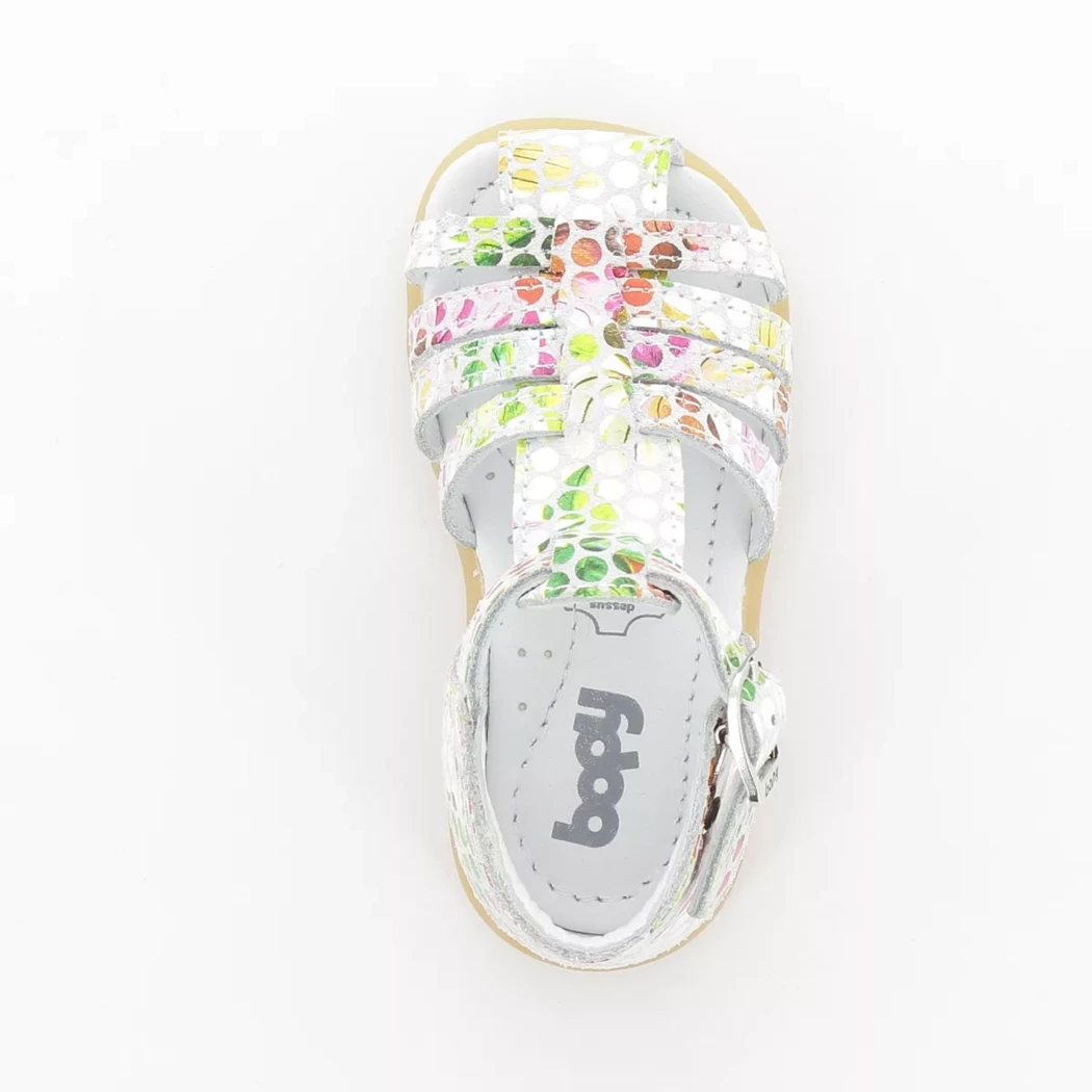 Image (6) de la chaussures Bopy - Sandales et Nu-Pieds Multicolore en Cuir