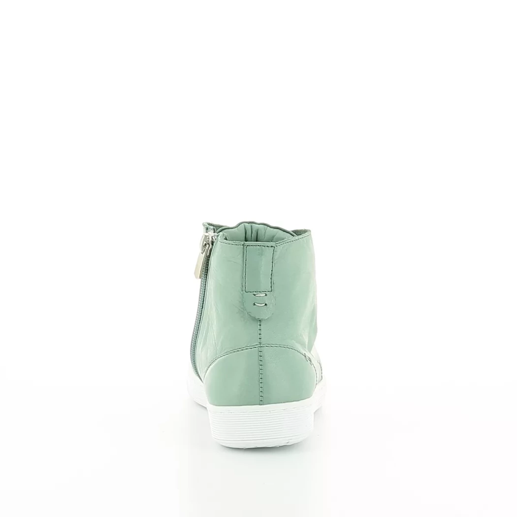 Image (3) de la chaussures Andrea Conti - Bottines Vert en Cuir