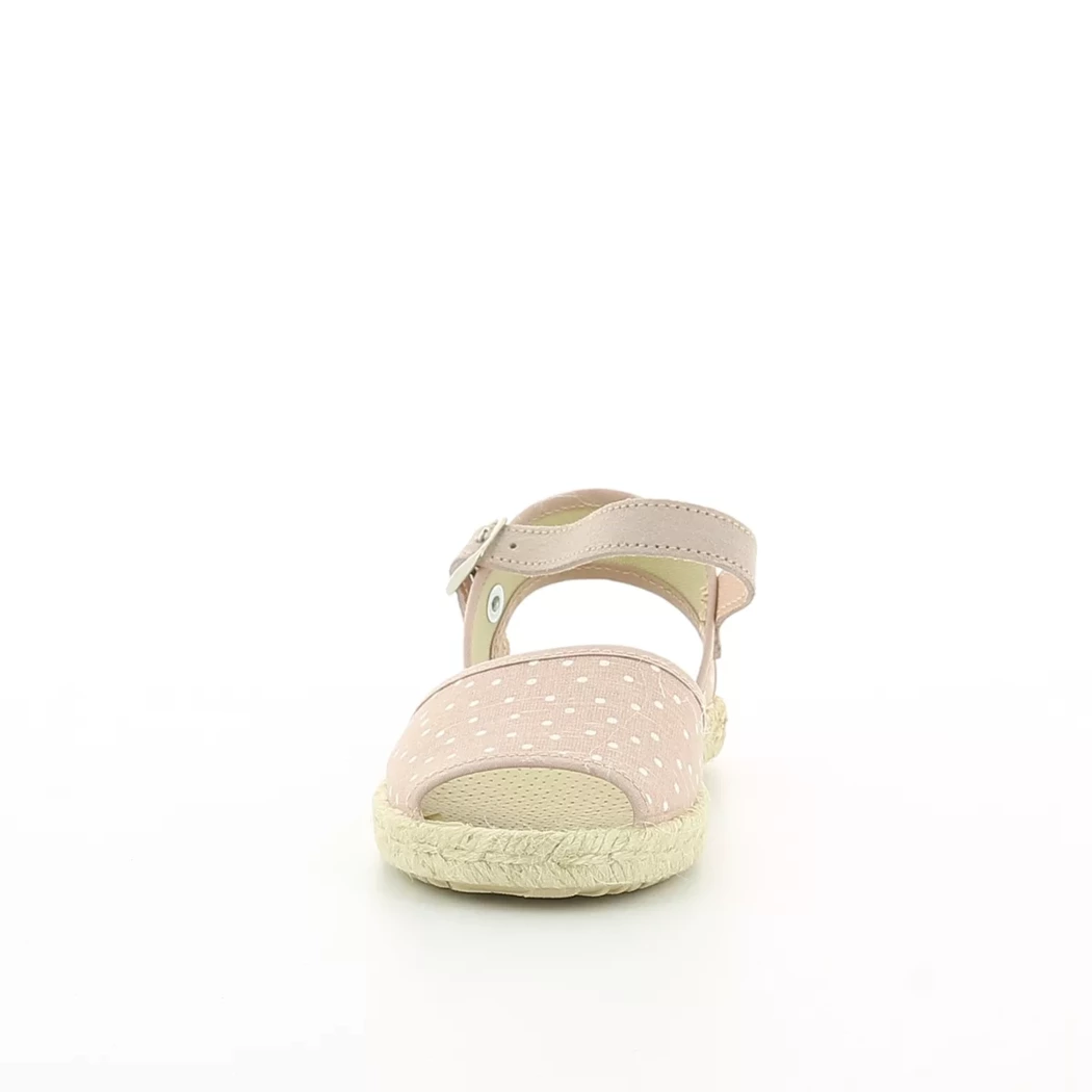 Image (5) de la chaussures Kmins - Sandales et Nu-Pieds Rose en Textile