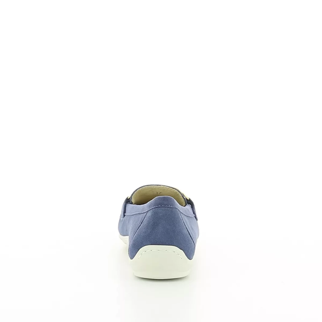 Image (3) de la chaussures Riverwoods - Mocassins Bleu en Cuir nubuck