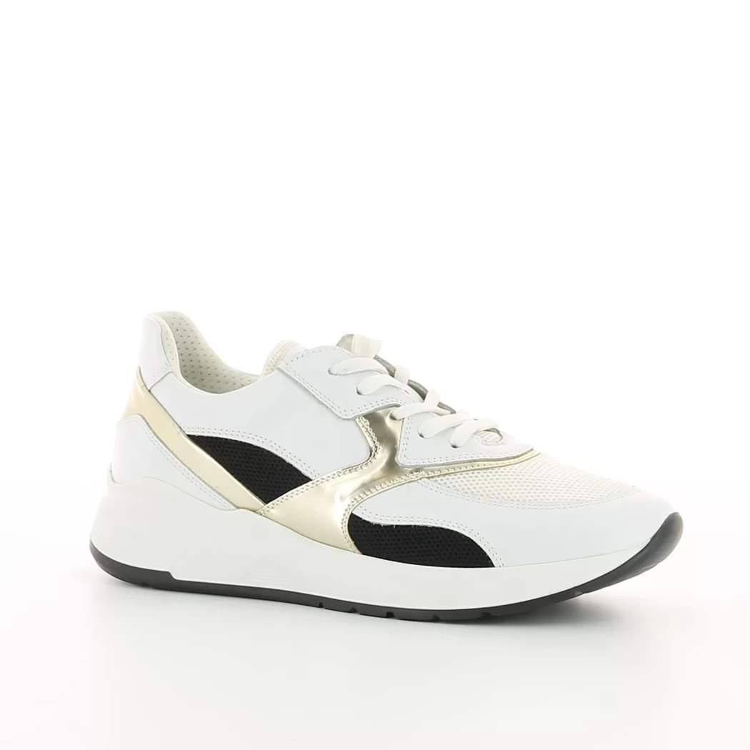 Image (1) de la chaussures Nero Giardini - Baskets Blanc en Cuir et textile