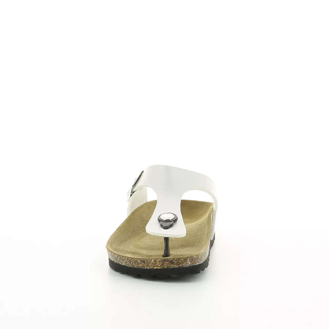 Image (5) de la chaussures Goldstar - Mules et Sabots Argent en Cuir synthétique