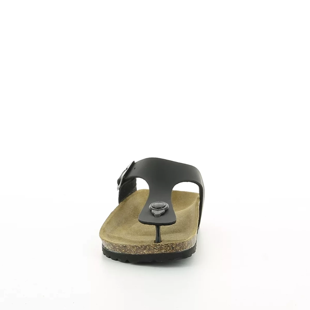 Image (5) de la chaussures Goldstar - Mules et Sabots Noir en Cuir synthétique