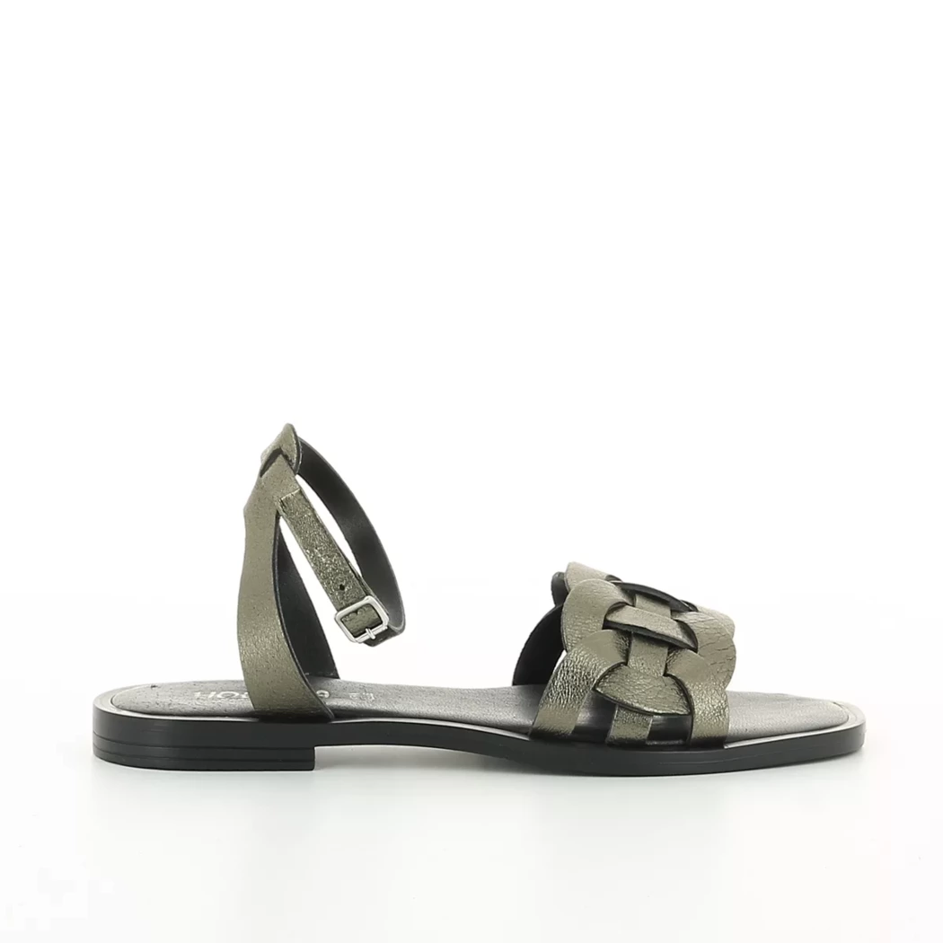 Image (2) de la chaussures Hookipa - Sandales et Nu-Pieds Or / Bronze / Platine en Cuir