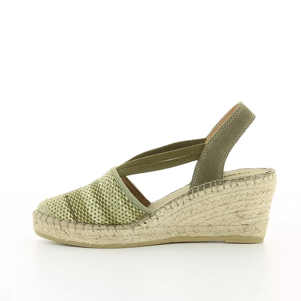 Image (4) de la chaussures Ctwlk - Escarpins Vert en Textile