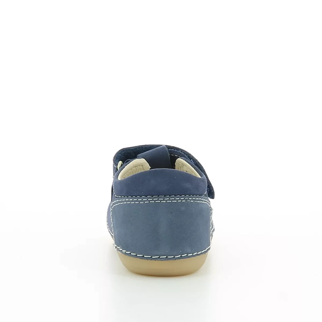 Image (3) de la chaussures Kickers - Bottines ouvertes Bleu en Cuir nubuck