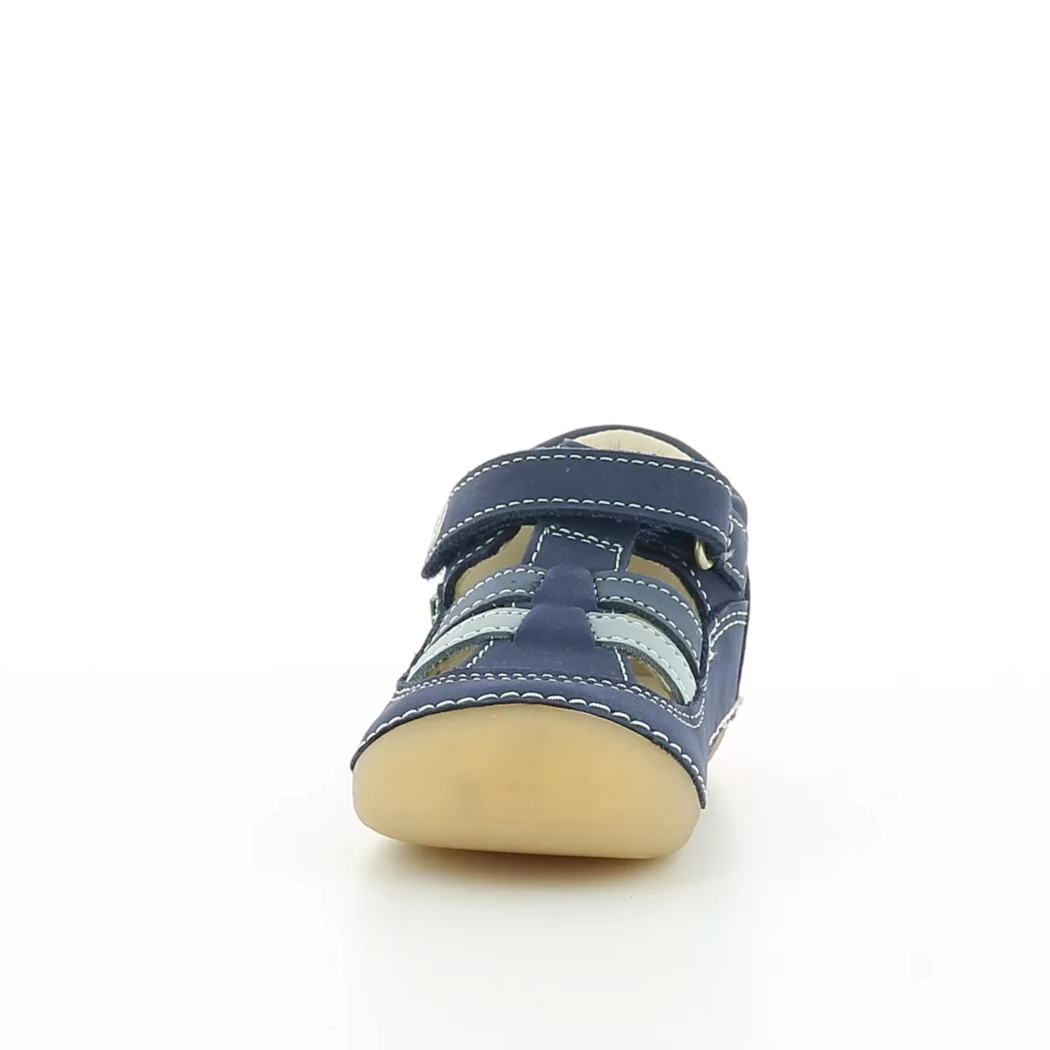 Image (5) de la chaussures Kickers - Bottines ouvertes Bleu en Cuir nubuck