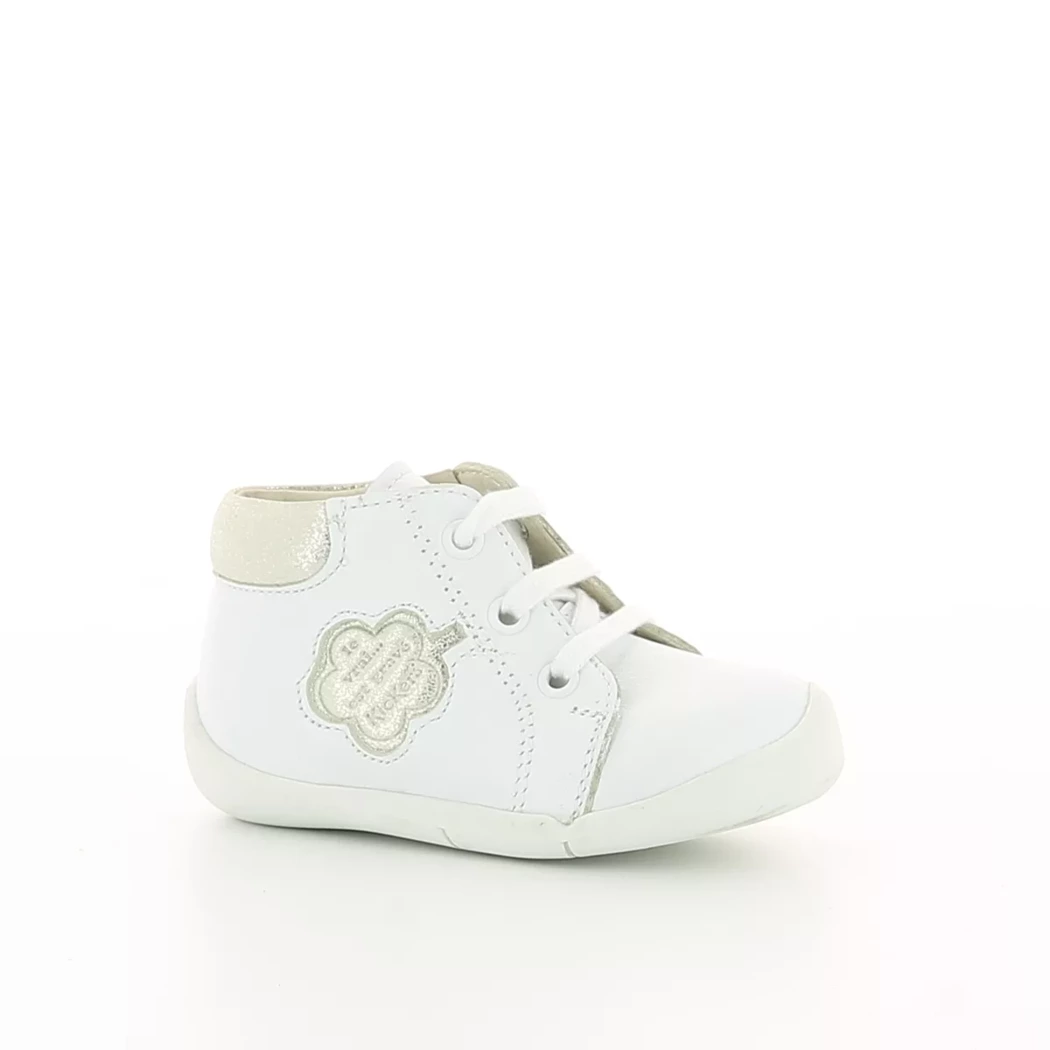 Image (1) de la chaussures Kickers - Bottines Blanc en Cuir
