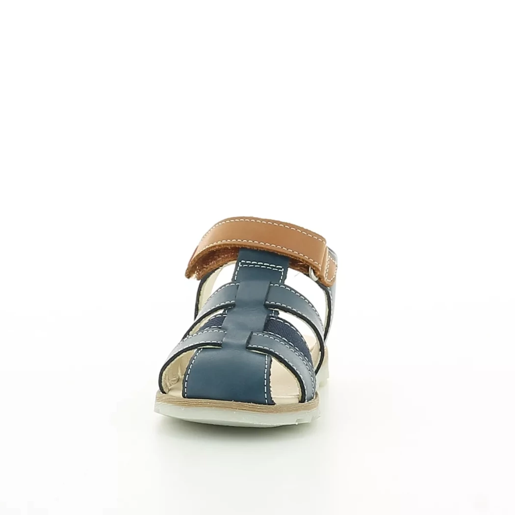 Image (5) de la chaussures Kickers - Sandales et Nu-Pieds Bleu en Cuir