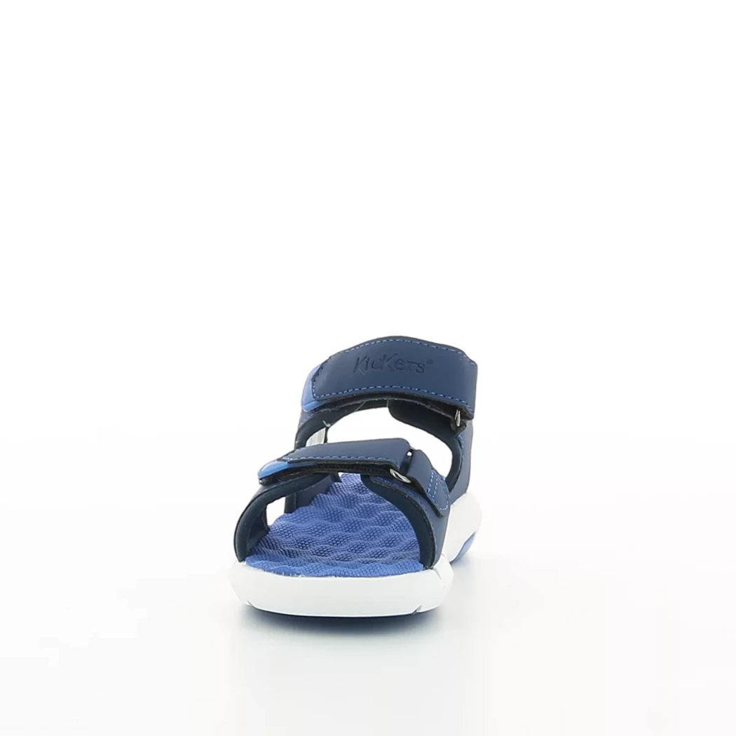 Image (5) de la chaussures Kickers - Sandales et Nu-Pieds Bleu en Cuir synthétique