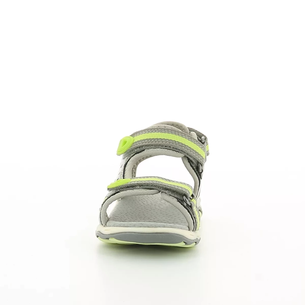 Image (5) de la chaussures Kickers - Sandales et Nu-Pieds Gris en Cuir synthétique