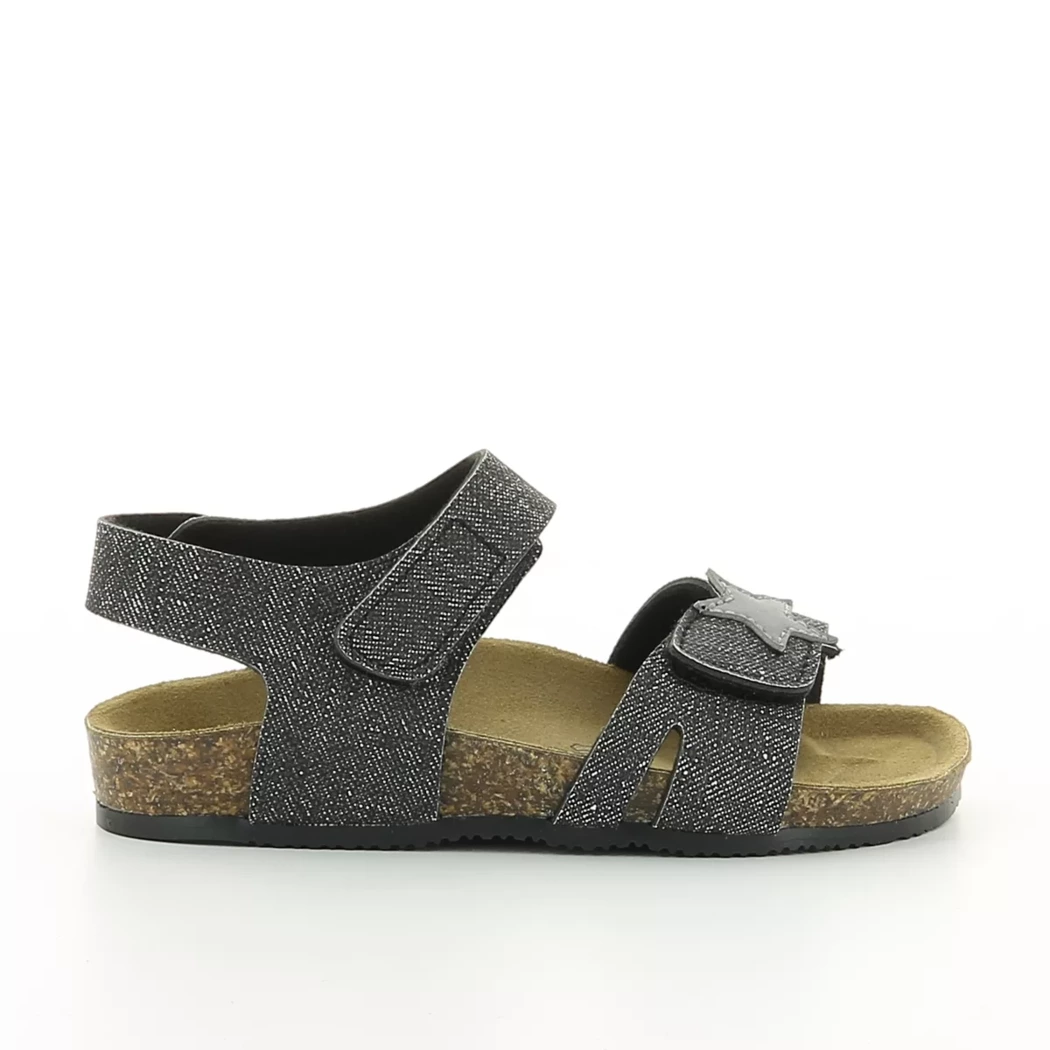 Image (2) de la chaussures Goldstar - Sandales et Nu-Pieds Gris en Textile