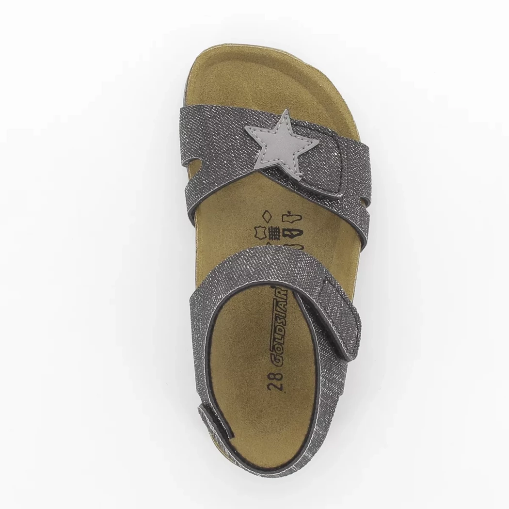 Image (6) de la chaussures Goldstar - Sandales et Nu-Pieds Gris en Textile