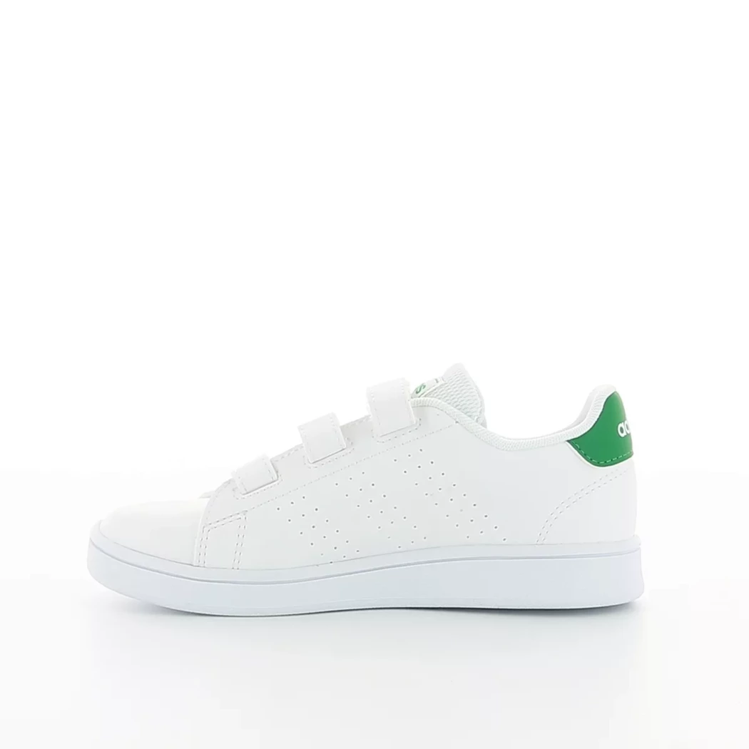 Image (4) de la chaussures Adidas - Baskets Blanc en Cuir synthétique