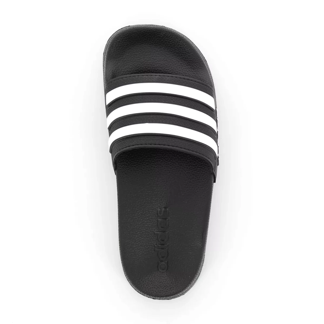 Image (6) de la chaussures Adidas - Tongs et Plage Noir en Cuir synthétique