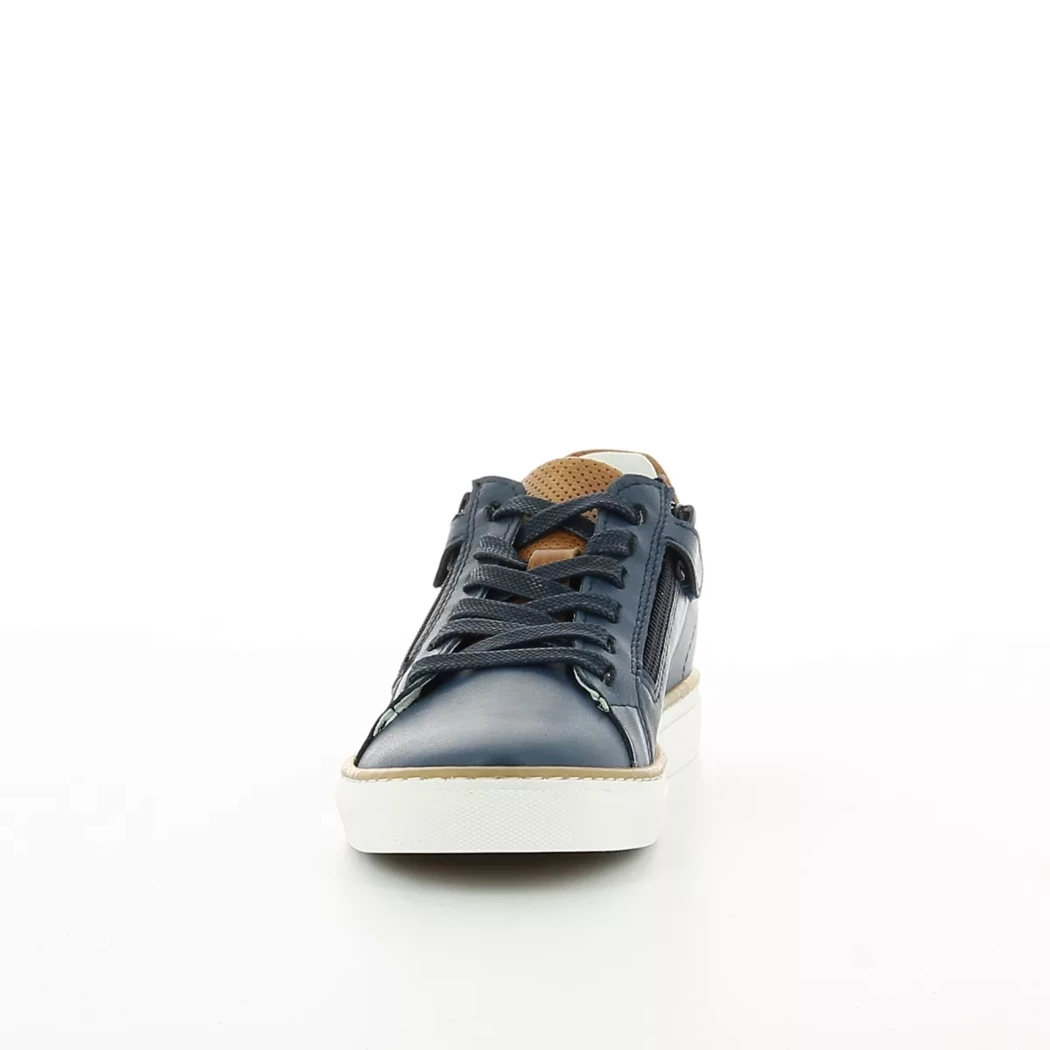 Image (5) de la chaussures Norvik - Chaussures à lacets Bleu en Cuir