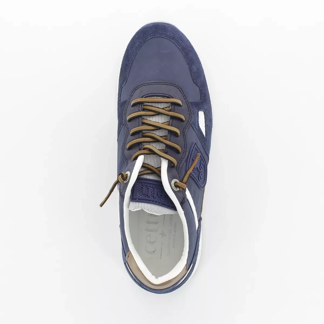 Image (6) de la chaussures Cetti - Baskets Bleu en Cuir