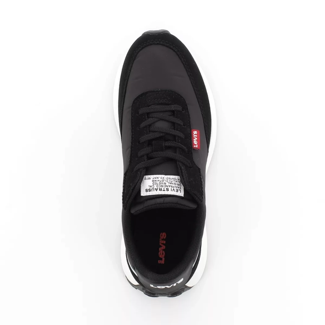 Image (6) de la chaussures Levi's - Baskets Noir en Textile