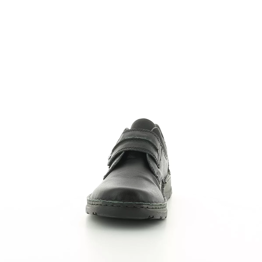 Image (5) de la chaussures Rieker - Chaussures à velcro Noir en Cuir et textile