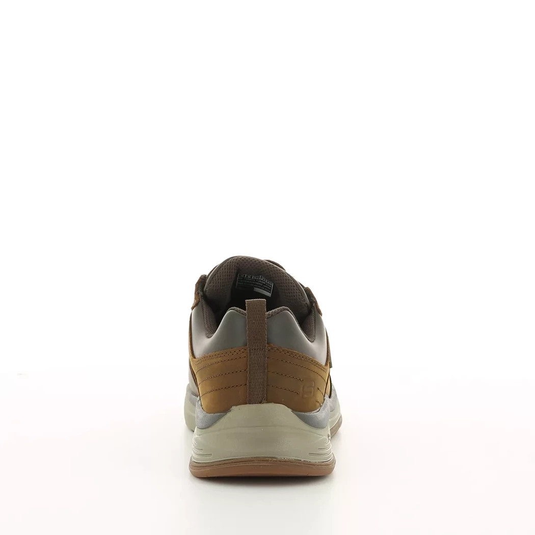 Image (3) de la chaussures Skechers - Chaussures à lacets Marron en Cuir synthétique