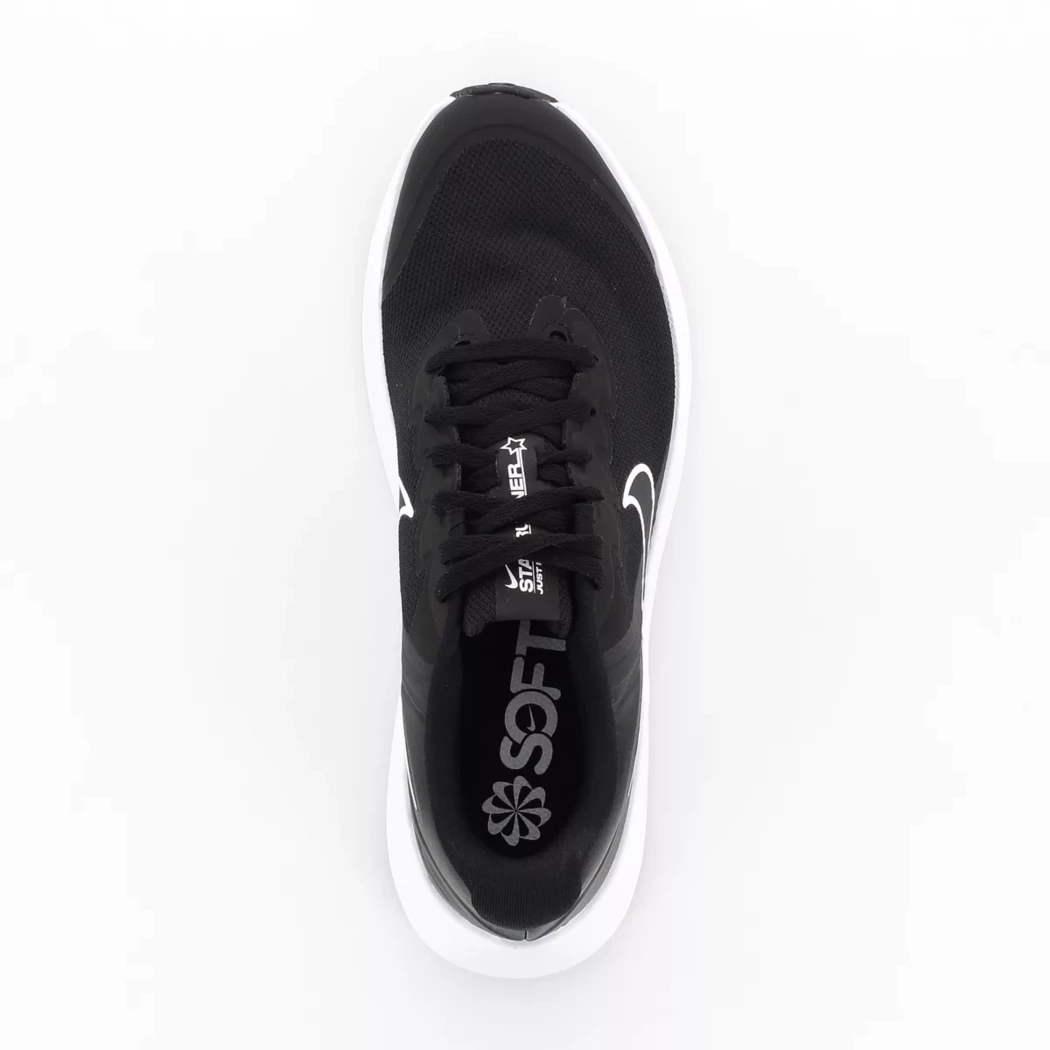 Image (6) de la chaussures Nike - Baskets Noir en Nylon