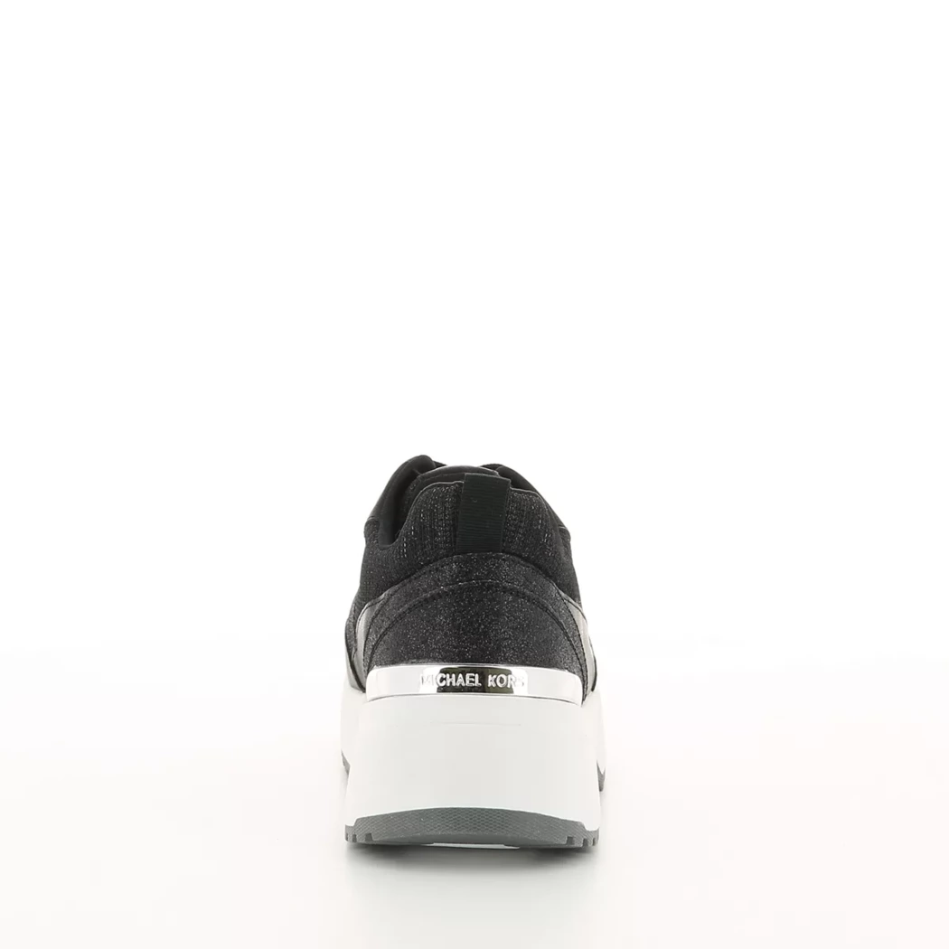Image (3) de la chaussures Michael Kors Kids - Baskets Noir en Cuir synthétique