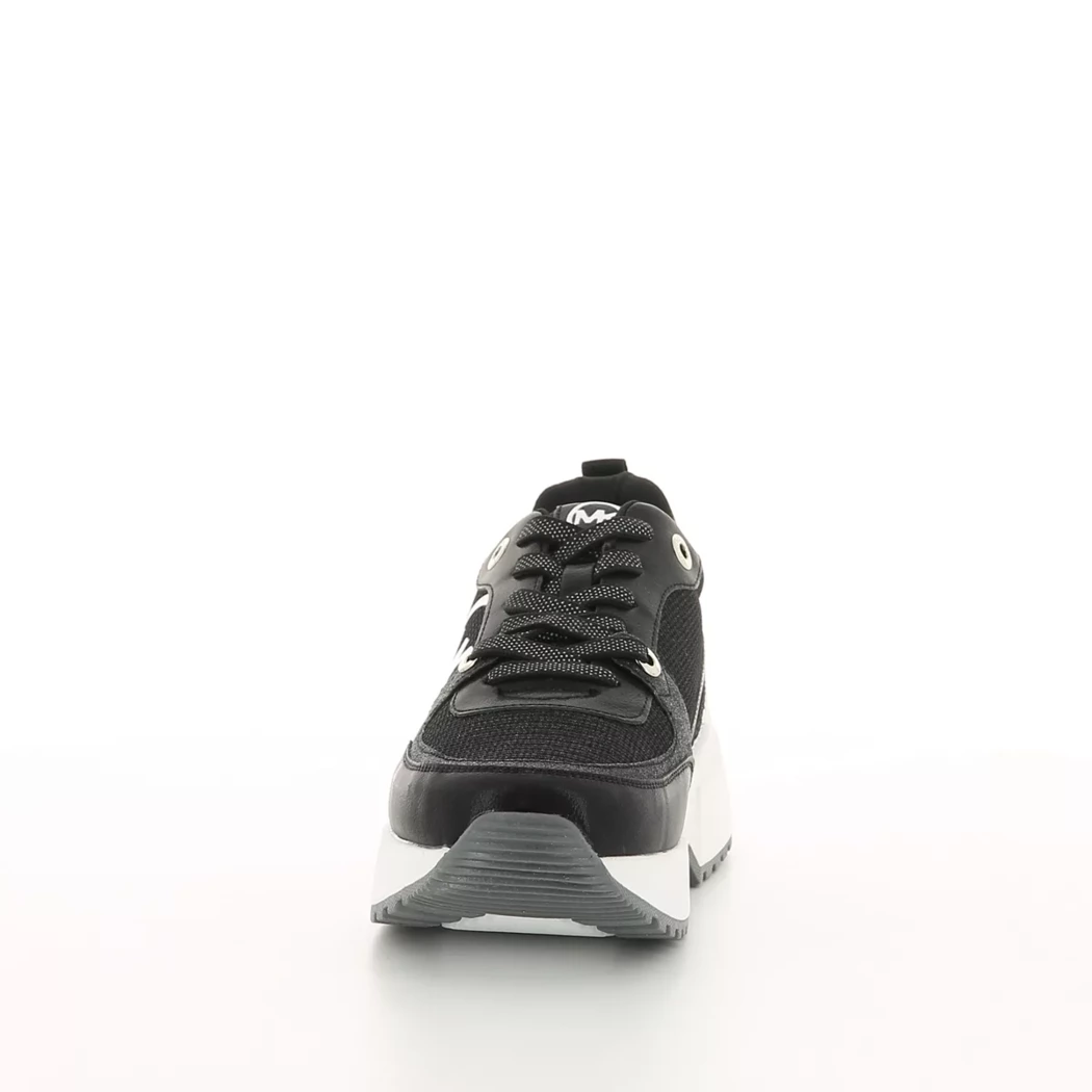Image (5) de la chaussures Michael Kors Kids - Baskets Noir en Cuir synthétique